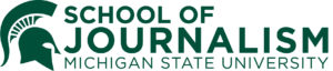 Logo for the Michigan State University School of Journalism