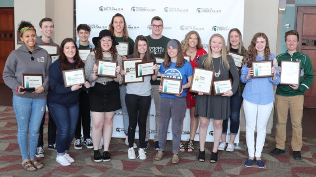 Members of the 2018 Student Journalist Staff represent the best student journalists from across the state of Michigan.