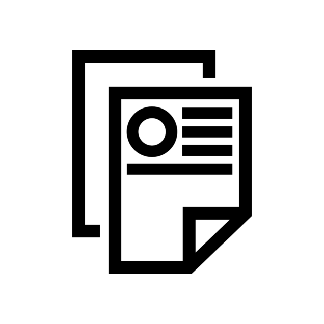 icon showing duplicate documents