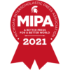 Red MIPA badge with 2021
