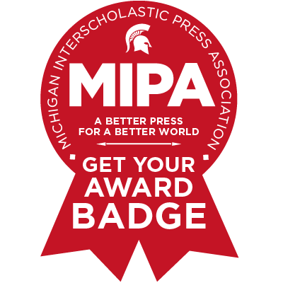 Red seal with ribbon with the text: "MIPA," "A Better Press for a Better World," and "Get Your Award Badge"