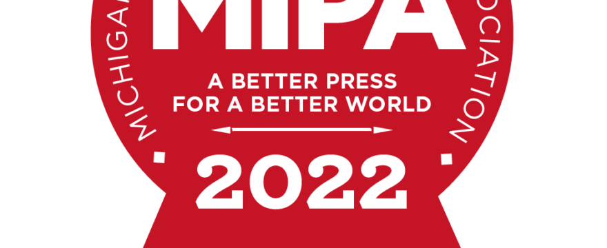 Red MIPA badge with 2022