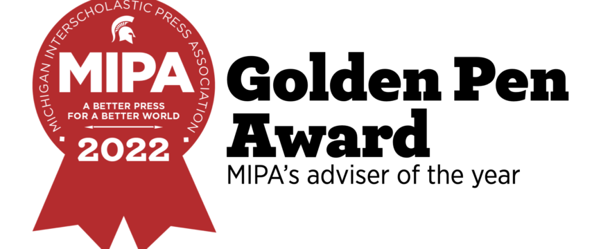 2022 Golden Pen Award, MIPA's adviser of the year