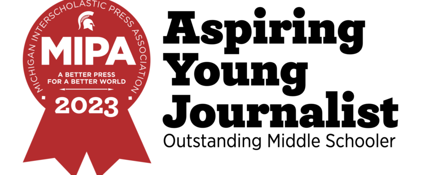 Aspiring Young Journalist - Outstanding Middle Schooler